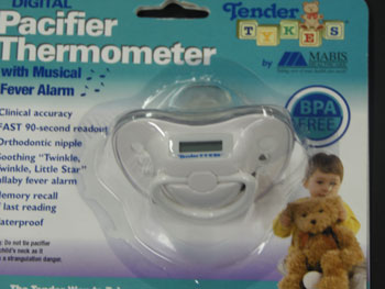 Pacifier Style Thermometer (SKU 1000455583)