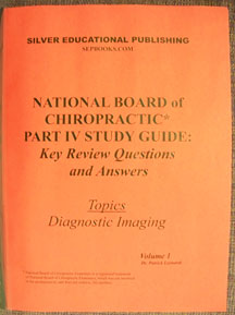 Pt4/Vol1 National Board Chiropractic Study Guide