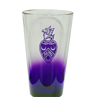 4-Pack Tonal Half Colored Pint Glass (SKU 10442944155)