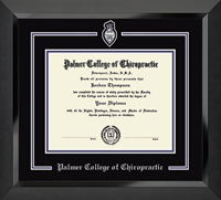 #9B Eclipse Diploma Frame W/ Silver Medallion