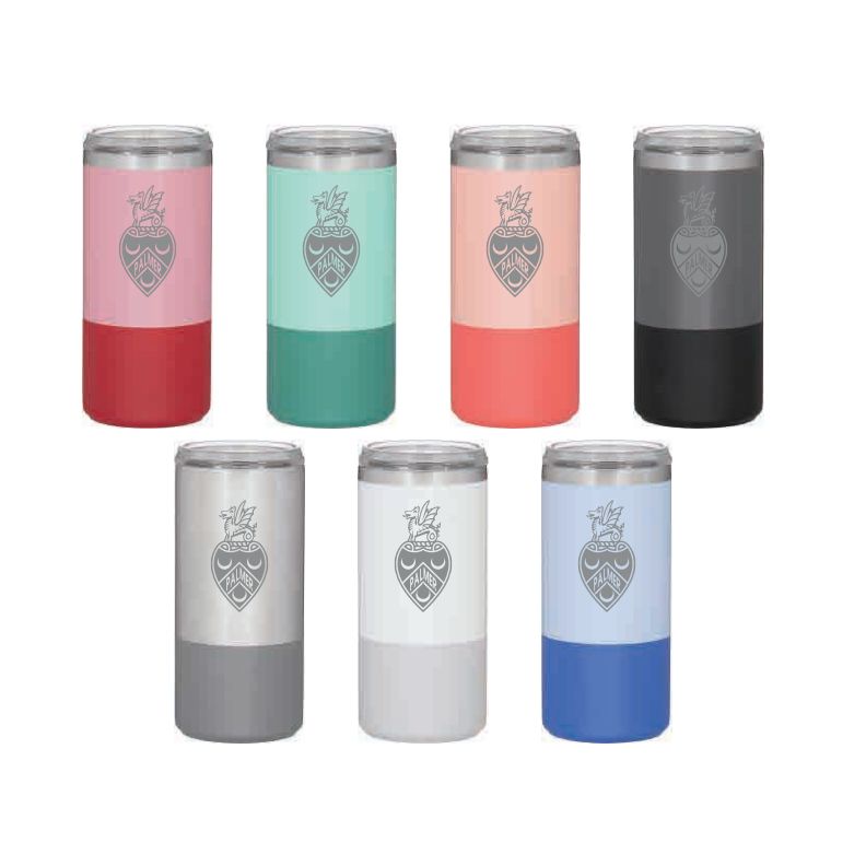Assorted Tonal Tumbler With Silver Palmer Crest (SKU 10519103154)