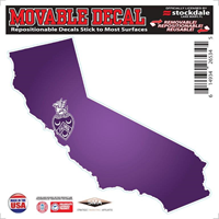 California Moveable State Decal