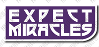 Expect Miracles Sticker