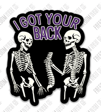 I Got Your Back Sticker