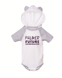 Palmer Infant Hooded Short Sleeve Bodysuit