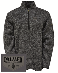 Palmer Jace 1/4 Zip Leather Patch