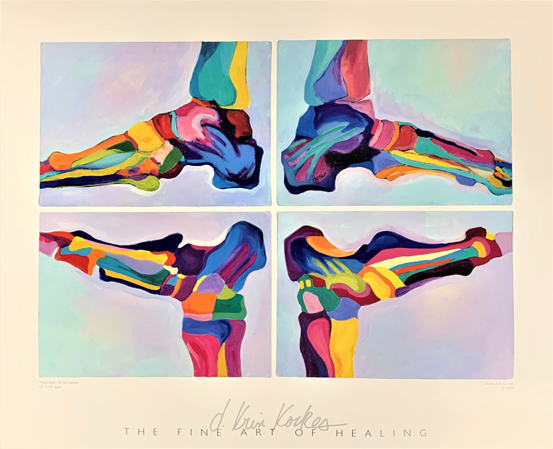 Print Neat Feet The Fine Art Of Healing (SKU 10048344156)