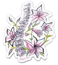 Sandy Spines Lily Spine Sticker