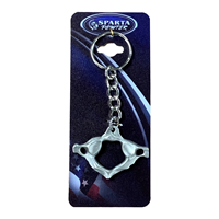 Sparta Pewter Cervical Key Chain