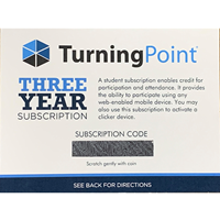 3 Year Turning Point License *Does Not Include Clicker Device*