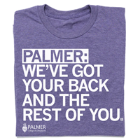 UNISEX PALMER WE GOT YOUR BACK TEE